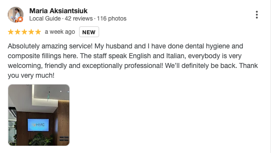 Customer Review 1