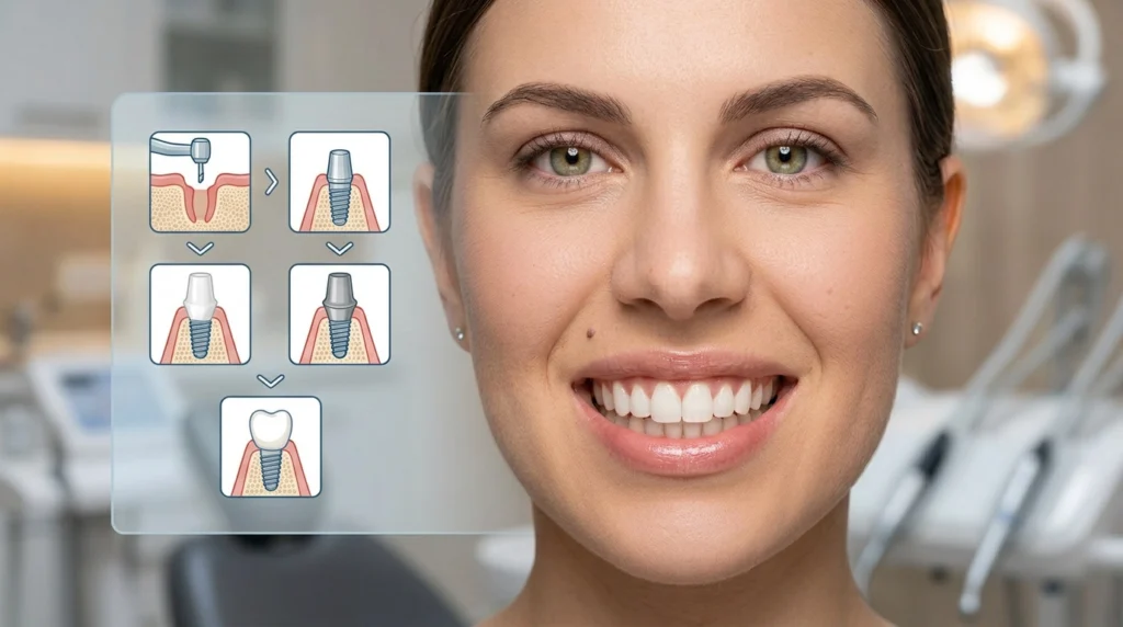 Implantes Dentales 101: Qué Ocurre Realmente, Paso a Paso